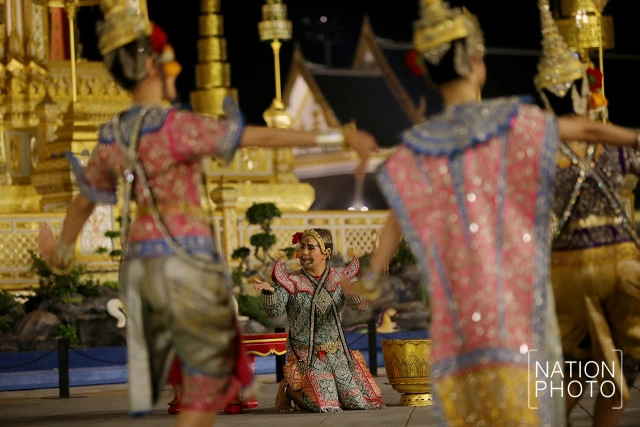 การแสดงโขนหน้าพระที่นั่งทรงธรรม เริ่มคืนนี้วันแรก