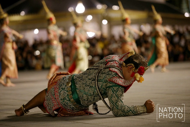 การแสดงโขนหน้าพระที่นั่งทรงธรรม เริ่มคืนนี้วันแรก