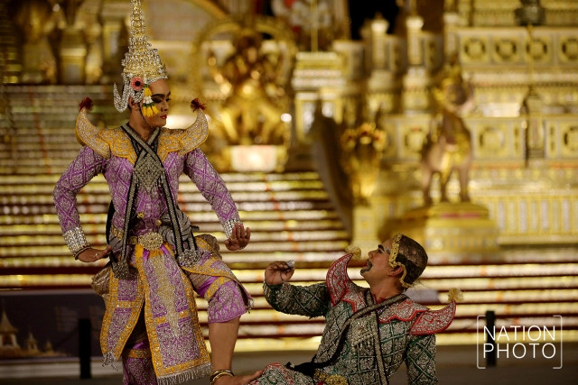 การแสดงโขนหน้าพระที่นั่งทรงธรรม เริ่มคืนนี้วันแรก