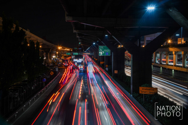 ไร้ปัญหา! ปิดสะพานเข้า "สนามบินดอนเมือง" วันแรก