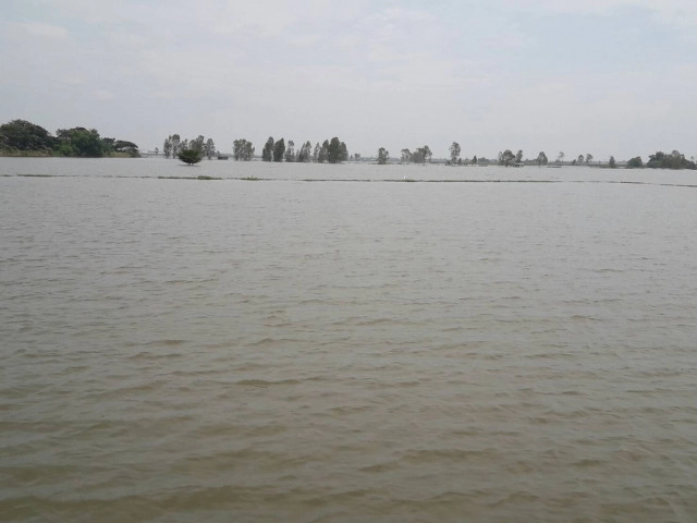 6 ตำบลใน อ.บางปะอิน ยังอ่วม น้ำท่วมขังนานนับเดือน  ส่งกลิ่นเน่าเหม็น