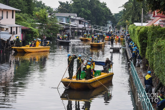 รวมพลจิตอาสาพัฒนาคลองเปรมประชากร ทำความสะอาดวัดเสมียนนารี