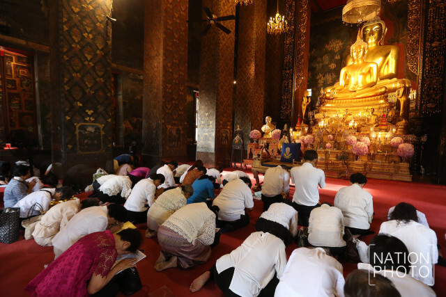 พระบรมราชสรีรางคาร ที่วัดบวรนิเวศวิหาร