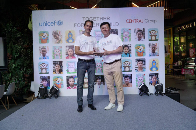 กลุ่มเซ็นทรัลจับมือยูนิเซฟเดินหน้ารณรงค์ด้านการพัฒนาเด็กปฐมวัย