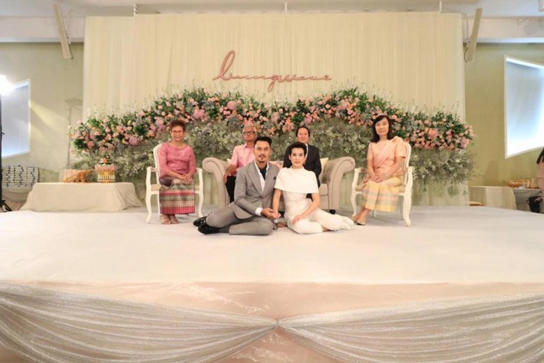 น่ายินดี! "เวฟ" เข้าพิธีหมั้น "บุ้ง" ทายาทใบหยก