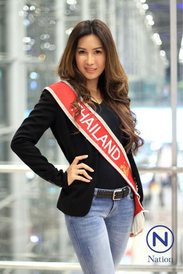 "พิม-ภัสร์ศริญา" บุกเดี่ยวข้ามโลก ชิงมงกุฎMrs. Asia USA 2017