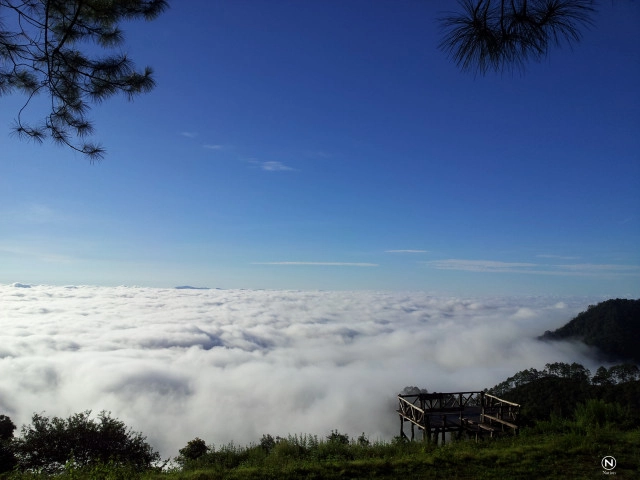 เปิดภาพทะเลหมอก ดอยผ้าห่มปก ขาวโพลนคู่ขนานภูเขา