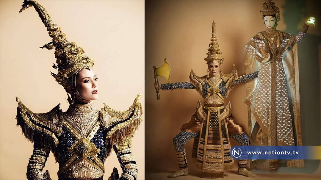 ปังมาก! "มารีญา" สวมชุด "เมขลา" ขึ้นเวทีประกวดมิสยูนิเวิร์ส2017 ครั้งแรก!