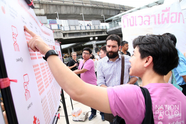 เปิดตัวแคมเปญ "ถึงเวลาเผือก" เพื่อยับยั้งปัญหาการคุกคามทางเพศบนระบบขนส่งสาธารณะ