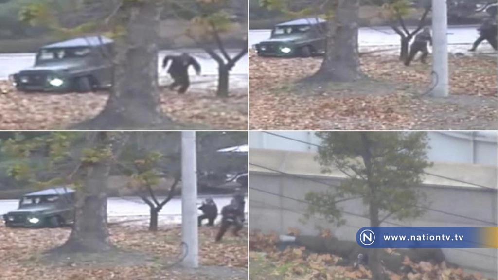 "ยูเอ็น" เผยคลิปทหารโสมแดงหนีข้ามแดนโสมขาว สุดท้ายรอดตาย