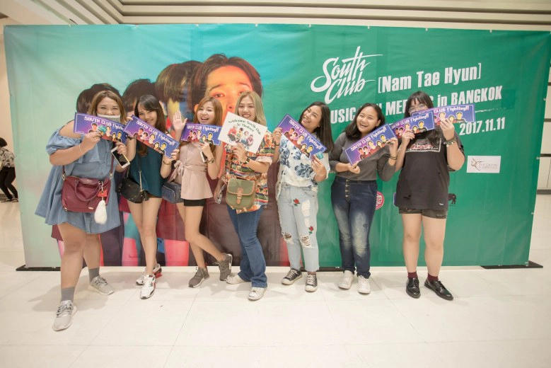 สุดประทับใจ! "นัมแทฮยอน" พา South Club จัดมิวสิคแฟนมีตติ้งครั้งแรกในไทย