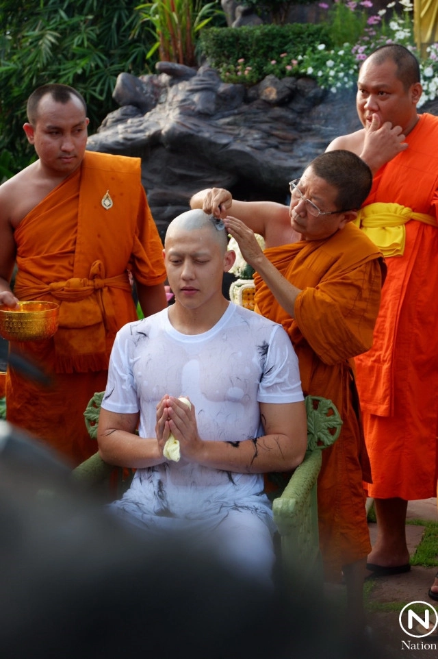 บวชพระหมาก "ฉายาสุธัมโม"