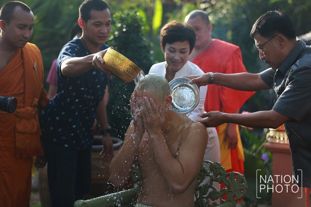 บวชพระหมาก "ฉายาสุธัมโม"