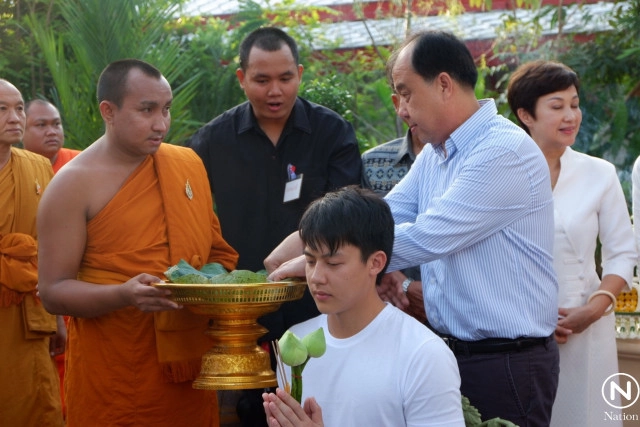 บวชพระหมาก "ฉายาสุธัมโม"