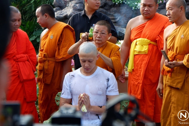 บวชพระหมาก "ฉายาสุธัมโม"