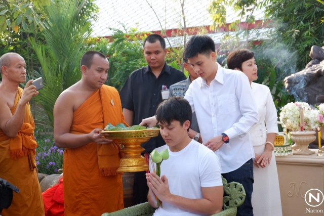 บวชพระหมาก "ฉายาสุธัมโม"