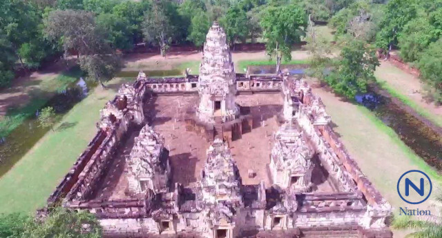 ผู้ว่าฯ สระแก้วนำคุณสิริกิติยา เจนเซ่น เข้าชมปราสาทสด๊กก๊อกธม-ปราสาทเขาโล้น