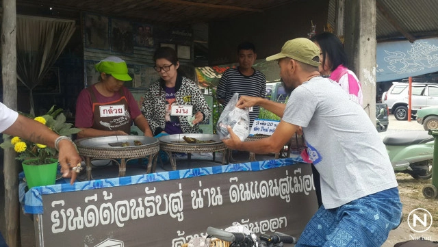 ข้าวเหนียวปิ้งเมืองน่านโกอินเตอร์ ส่งขายเมืองจีน