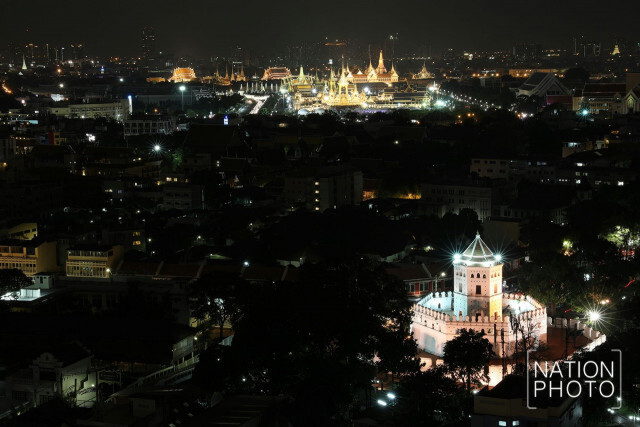 (ภาพชุด) แสงยามค่ำ รอบเกาะรัตนโกสินทร์