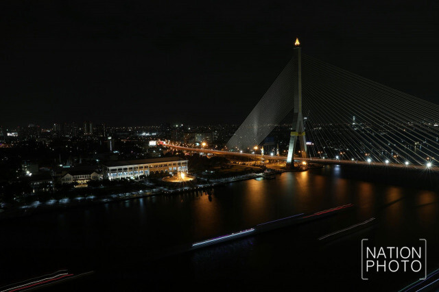 (ภาพชุด) แสงยามค่ำ รอบเกาะรัตนโกสินทร์