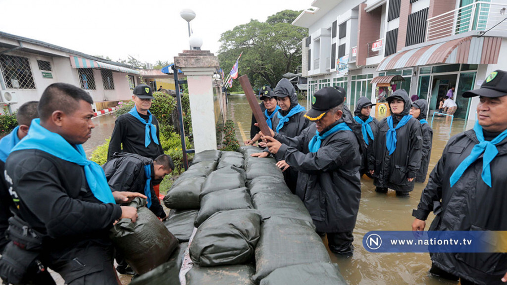 ทหารพรานชายแดนใต้ สู้ภัยน้ำท่วม ทหารพรานชายแดนใต้ สู้ภัยน้ำท่วม