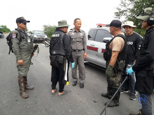 ขยายพื้นที่รัศมี 150 เมตร 
ปูพรมค้นหาอาวุธสงคราม  ซุกกลางทุ่งนา