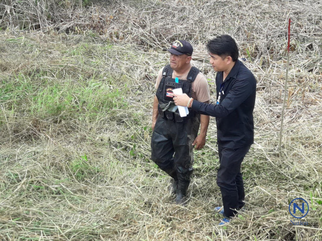 ขยายพื้นที่รัศมี 150 เมตร 
ปูพรมค้นหาอาวุธสงคราม  ซุกกลางทุ่งนา