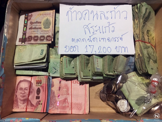 ตำรวจสระแก้วเล่นดนตรีเปิดหมวก! รวมน้ำใจ ร่วม "ก้าวคนละก้าว"
