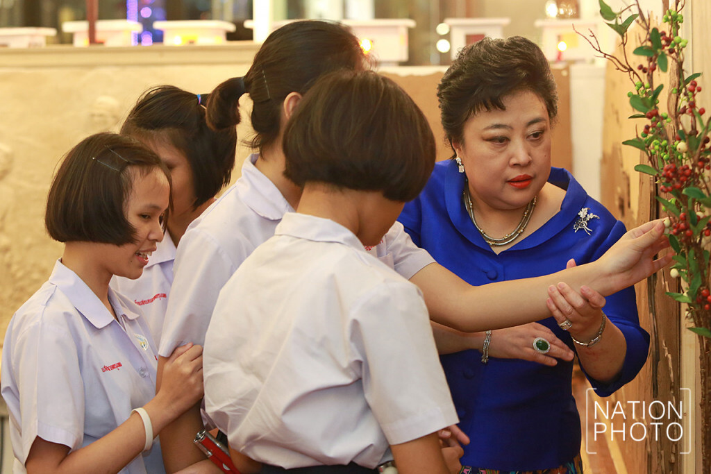 พระเจ้าวรวงศ์เธอ พระองค์เจ้าโสมสวลี พระวรราชาธินัดดามาตุ เสด็จมาทรงเปิดงานนิทรรศการศิลปะเพื่อคนตาบอด พระเจ้าวรวงศ์เธอ พระองค์เจ้าโสมสวลี พระวรราชาธินัดดามาตุ เสด็จมาทรงเปิดงานนิทรรศการศิลปะเพื่อคนตาบอด