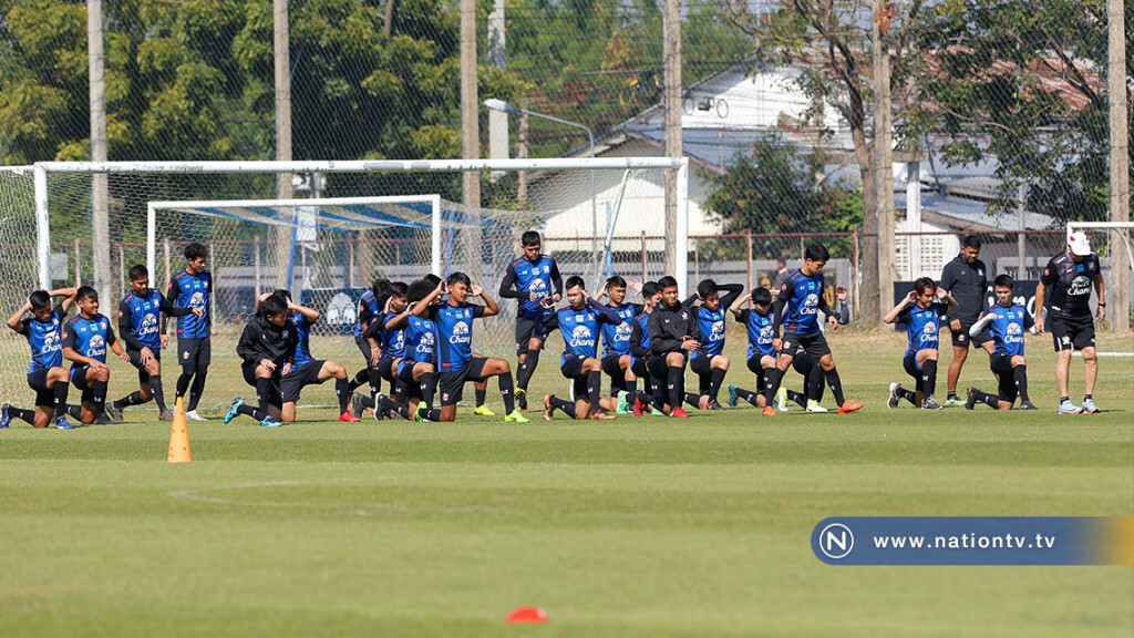 (ภาพชุด) ขณะซ้อมของช้างศึก U23