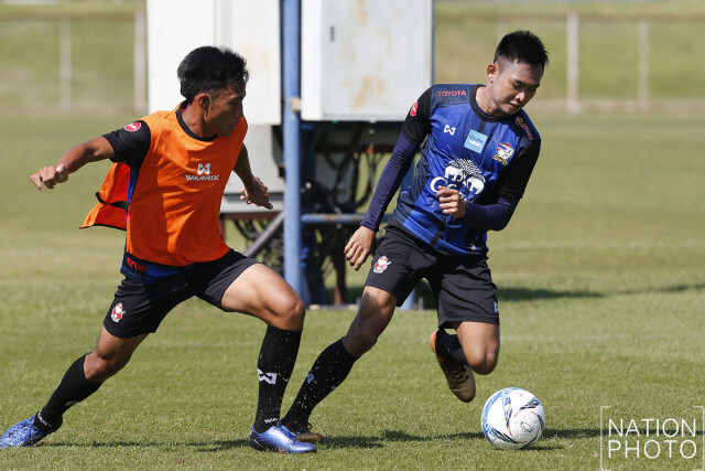 (ภาพชุด) ขณะซ้อมของช้างศึก U23