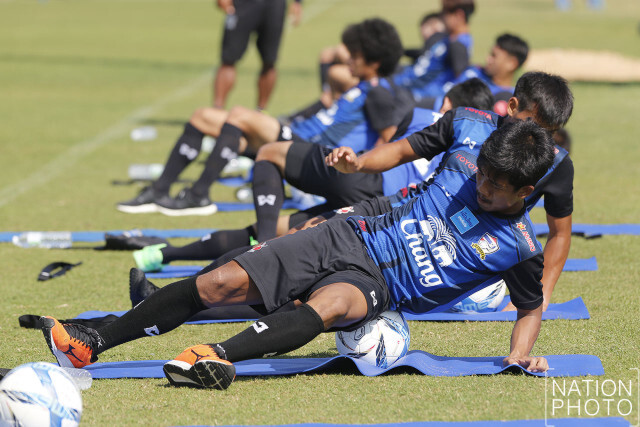 (ภาพชุด) ขณะซ้อมของช้างศึก U23