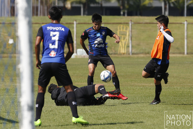 (ภาพชุด) ขณะซ้อมของช้างศึก U23
