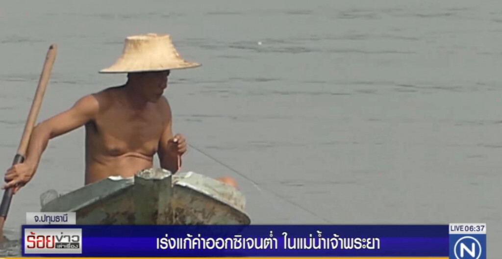 เร่งแก้ปัญหาออกซิเจนเจ้าพระยาต่ำ เร่งแก้ปัญหาออกซิเจนเจ้าพระยาต่ำ