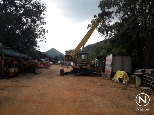 ตรวจสอบพื้นที่ 240 ไร่ 
วัดเมตตาธรรมโพธิญาณ  จ.กาญจนบุรี