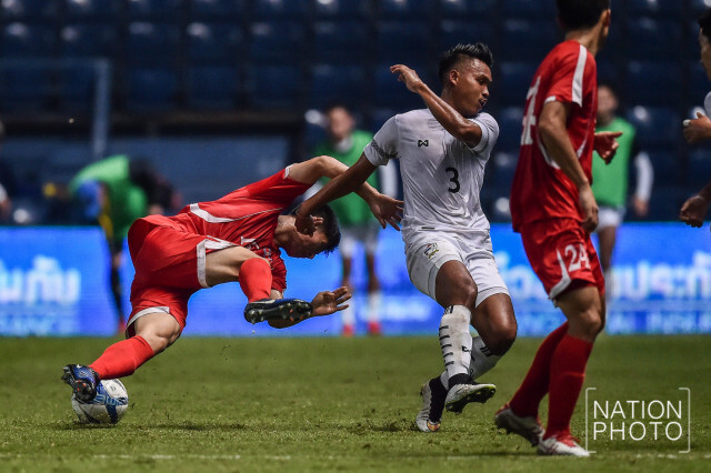 อดเข้าชิง! ช้างศึก U-23 พ่าย เกาหลีเหนือ 0-1 ช่วงท้ายเกม