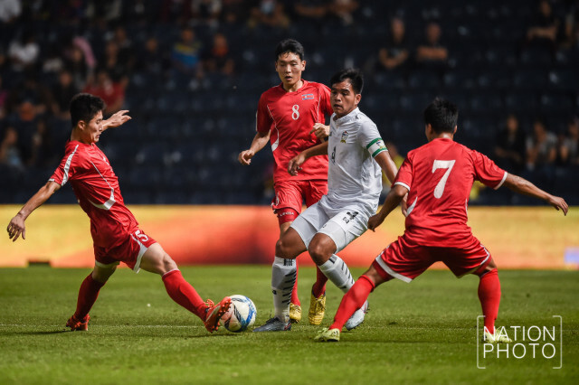 อดเข้าชิง! ช้างศึก U-23 พ่าย เกาหลีเหนือ 0-1 ช่วงท้ายเกม