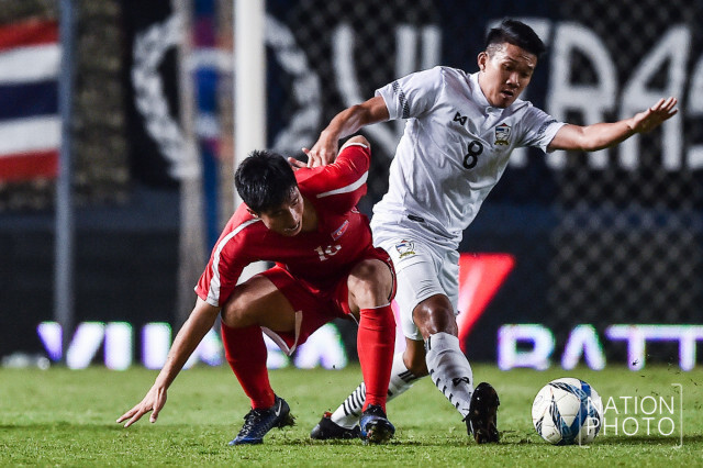 อดเข้าชิง! ช้างศึก U-23 พ่าย เกาหลีเหนือ 0-1 ช่วงท้ายเกม