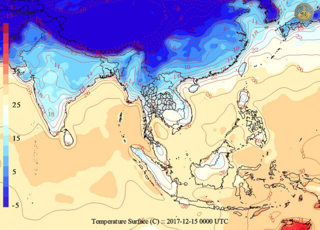 หนาวแน่! รอบใหม่ 
16-22 ธ.ค. ลุ้นกทม.
จะต่ำกว่า 18 องศา!