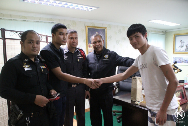 ตร.พัทยา รวบชาวเมียนมาร์ ลักมือถือนักท่องเที่ยวจีน