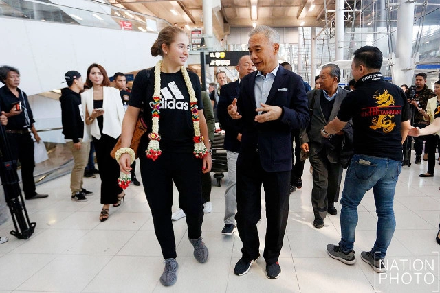 "เยเลน่า ออสตาเพนโก้" ถึงไทยแล้ว พร้อมหวดเทนนิสที่หัวหิน