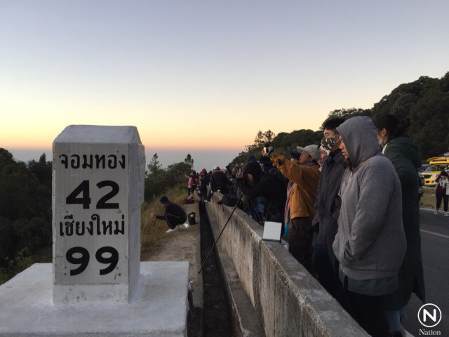อินทนนท์ติดลบ 2 องศาฯ ครั้งแรกในฤดูกาลท่องเที่ยว