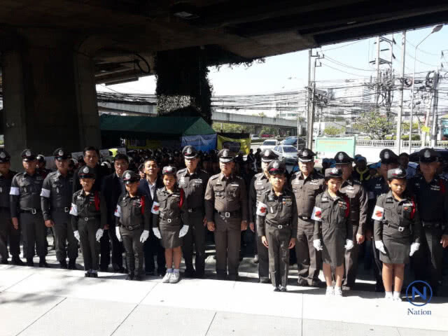 ตำรวจประเวศจัดโครงการลดอุบัติเหตุช่วงปีใหม่