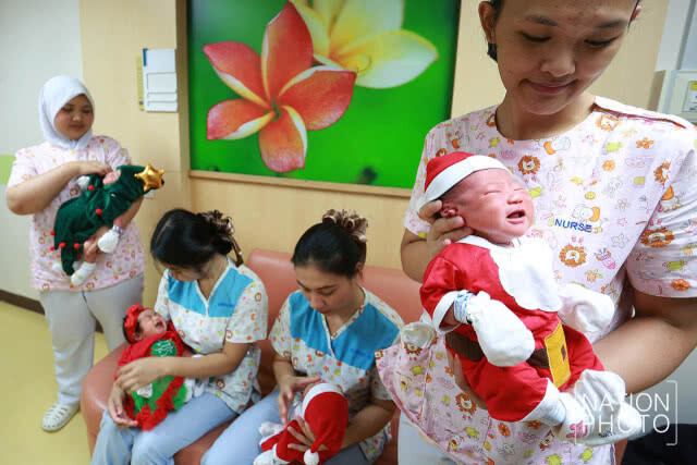 น่ารัก! (ภาพชุด)หนูน้อยในธีมคริสต์มาส
