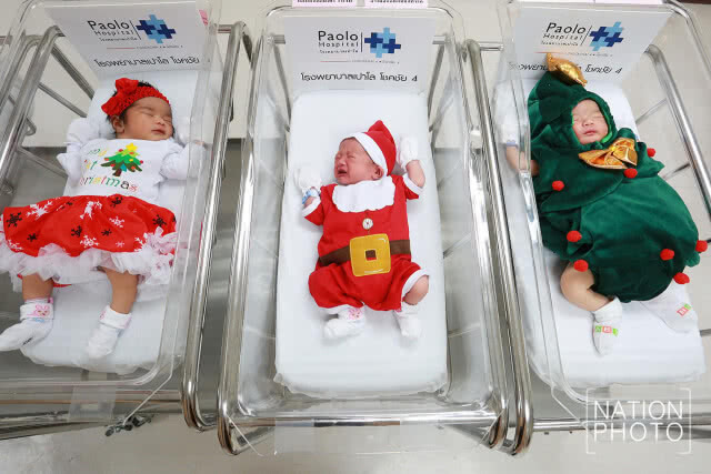 น่ารัก! (ภาพชุด)หนูน้อยในธีมคริสต์มาส