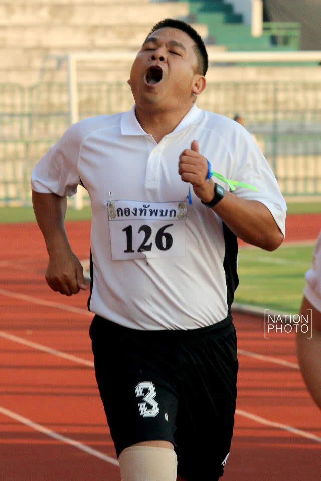 การทดสอบสมรรถภาพร่างกาย ผบ.หน่วยระดับกองพัน