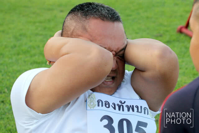 การทดสอบสมรรถภาพร่างกาย ผบ.หน่วยระดับกองพัน