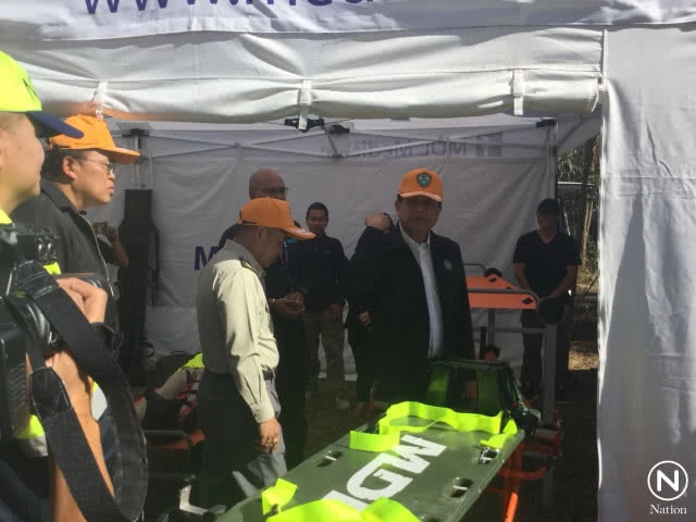 อช.จำลองเครื่องบินตกเขาใหญ่ ซ้อมดูแลความปลอดภัยปีใหม่