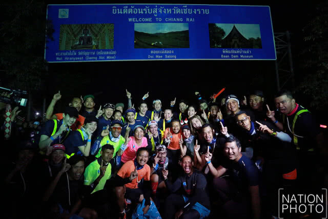 ตูน "ก้าว" สู่ เชียงรายแล้ว แม้เจ็บแขน