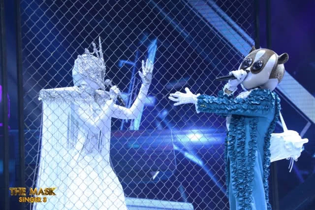 หน้ากากมงกุฎเพชร ถอดหน้ากากแล้ว